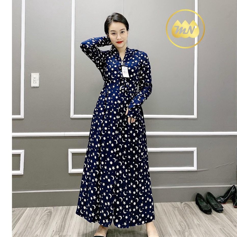 Áo chống nắng nữ toàn thân lanh nhung - Hàng cao cấp 2 lớp họa tiết | BigBuy360 - bigbuy360.vn