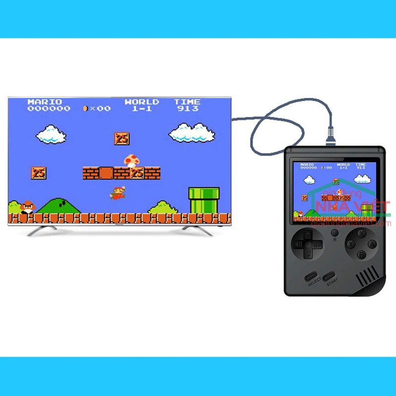 Máy chơi game cầm tay Retro FC chơi điện tử 4 nút Nintendo NES