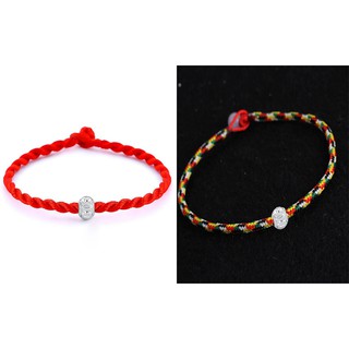 Vòng tay may mắn charm silver - combo 2 vòng