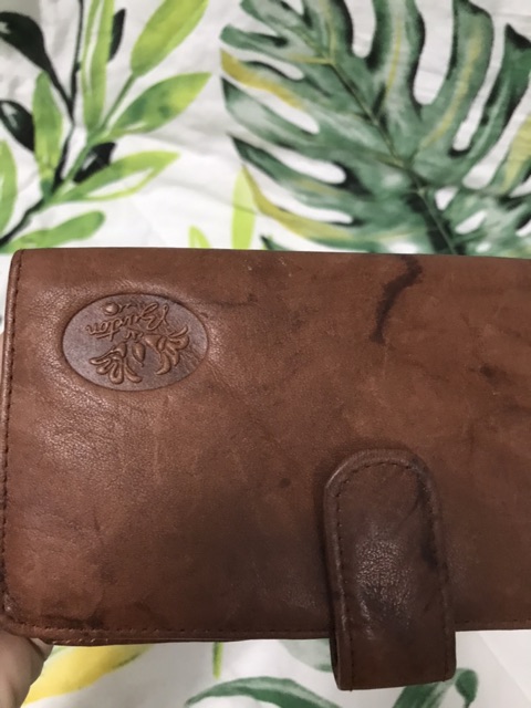 Ví si hiệu chất da bò