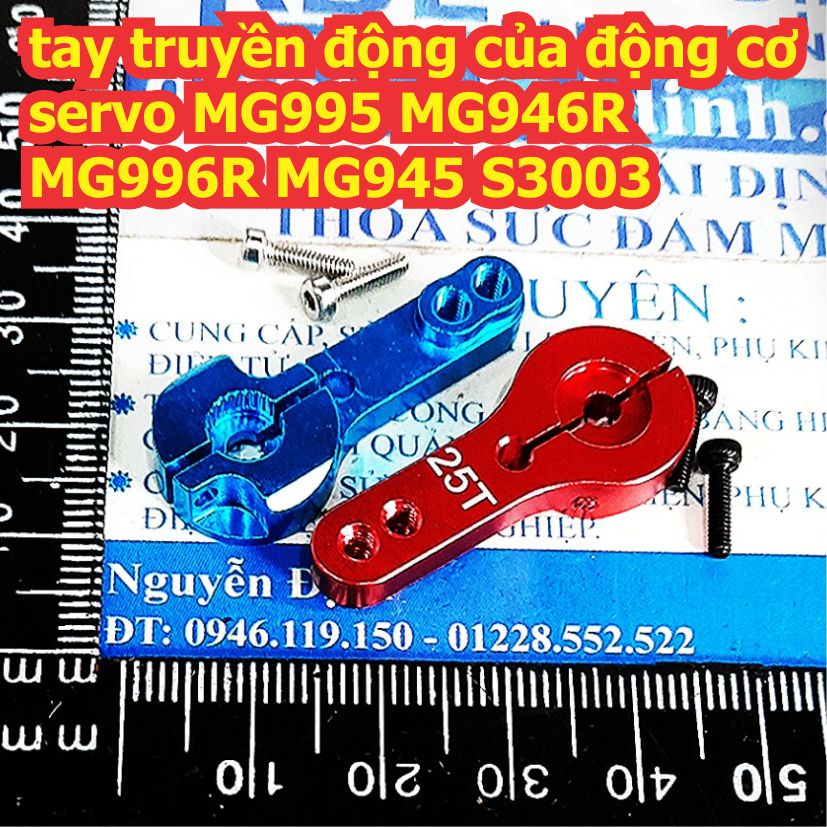 tay lái điều khiển truyền động 25T của động cơ servo MG995 MG946R MG996R MG945 S3003 kde3185