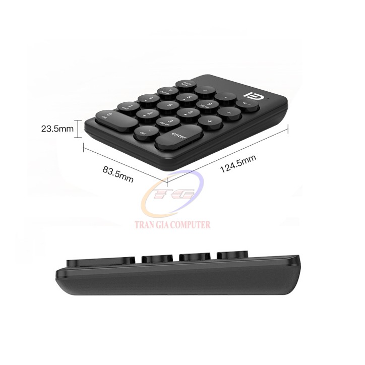 Bàn phím số không dây forter iK6610 | BigBuy360 - bigbuy360.vn