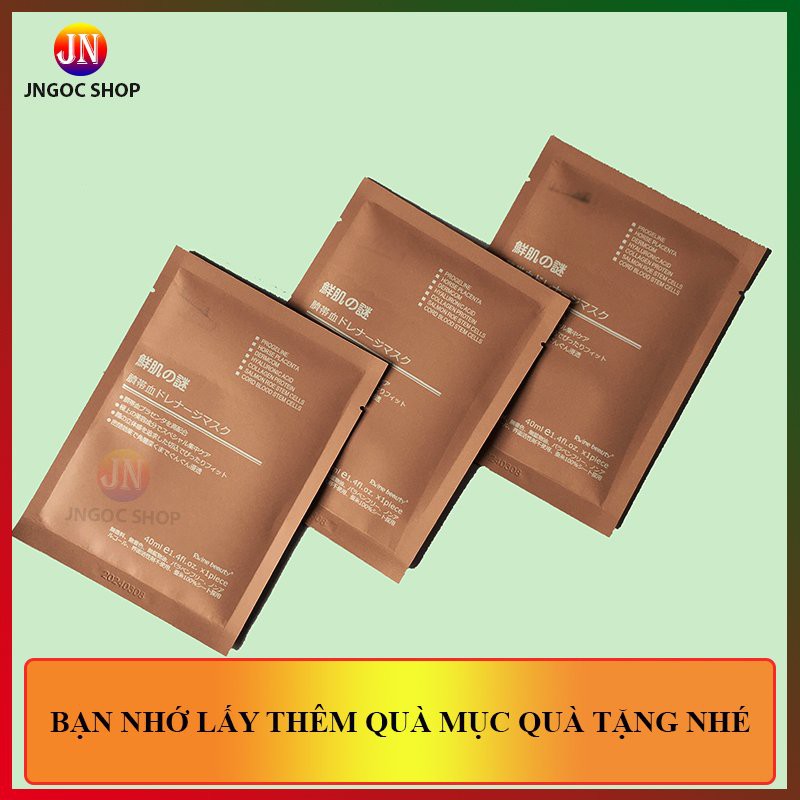 Mặt nạ dưỡng da Nhật Bản Rwine Beauty siêu cấp ẩm, Mặt nạ tế bào gốc bổ sung collagen | BigBuy360 - bigbuy360.vn