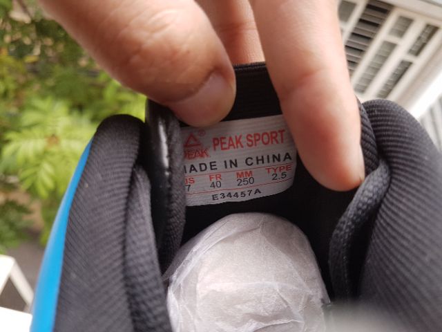 Bóng rổ Peak outdoor E34457A size 40