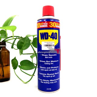 Xịt chống rỉ, chống ẩm bảo dưỡng WD-40 412ml