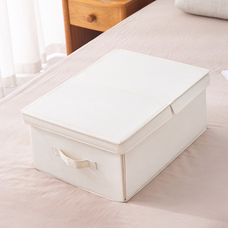Hộp vải chia ngăn đa năng đựng quần áo, tài liệu, hàng dày dặn chất liệu vải không dệt
