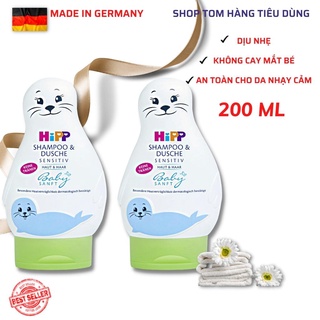 Sữa tắm gội trẻ em 2in1 hipp shampoo & dusche 200ml hàng đức
