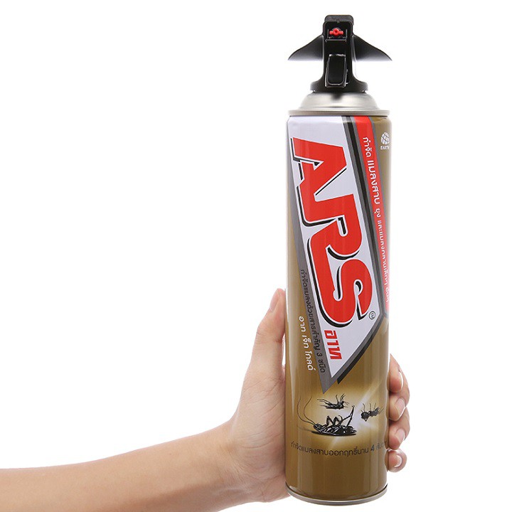 Bình xịt côn trùng ARS Jet Gold không mùi 600ml