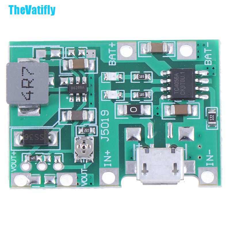 Bộ Tăng Áp Pin Li-ion 18650 3.7v 4.2v Dc-Dc