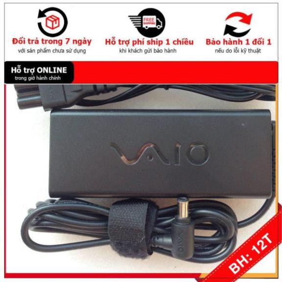 [BH12TH] 🎁 Sạc Laptop Sony Vaio 19.5V-4.7A - HÀNG ZIN