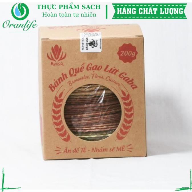 [Freeship] Bánh quế gạo lứt Gaba