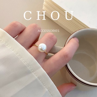 Nhẫn basic hạt ngọc | chou accessories |