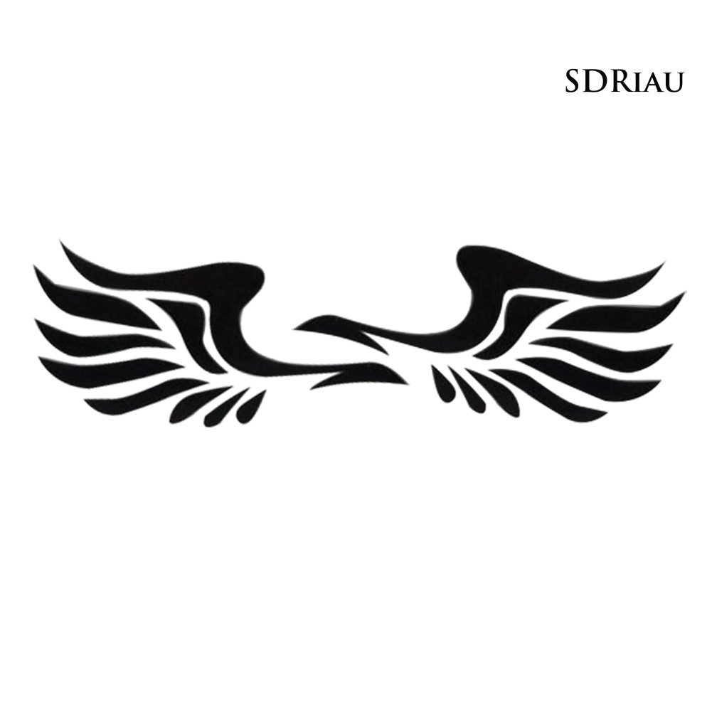 Cặp Hình Dán Phản Quang Trang Trí Gương Chiếu Hậu Xe Hơi Độc Đáo Thời Trang