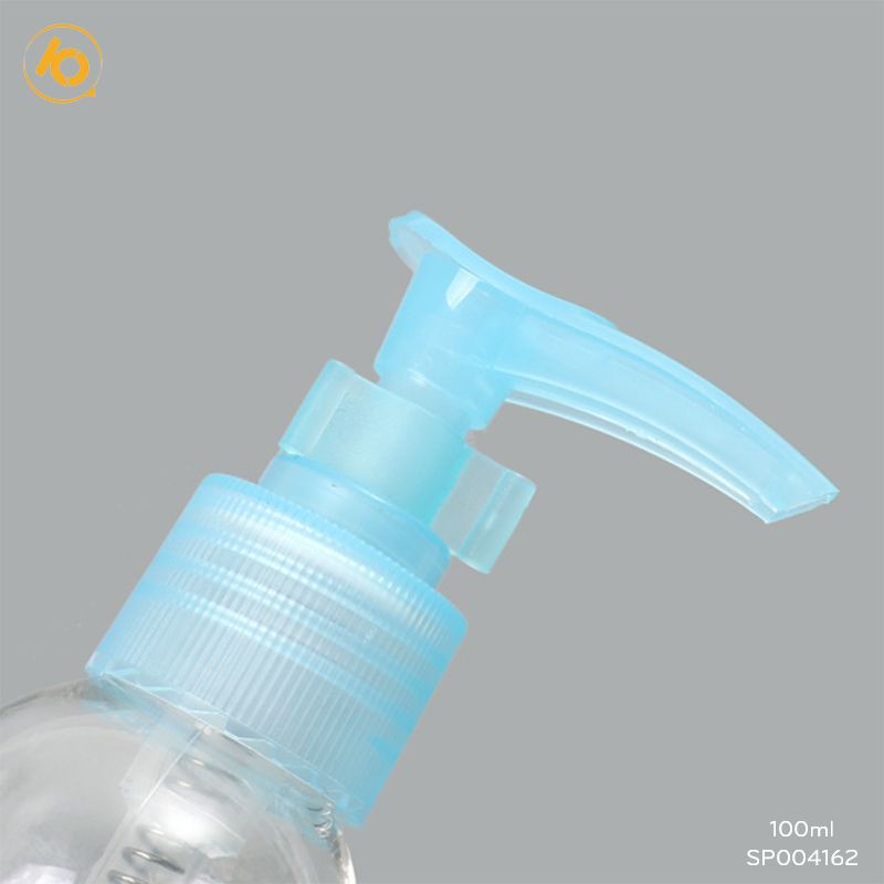 Bình chiết, lọ chiết mỹ phẩm nhấn vòi có van an toàn chống tràn loại 100ml dùng  chiết mỹ phẩm dạng toner