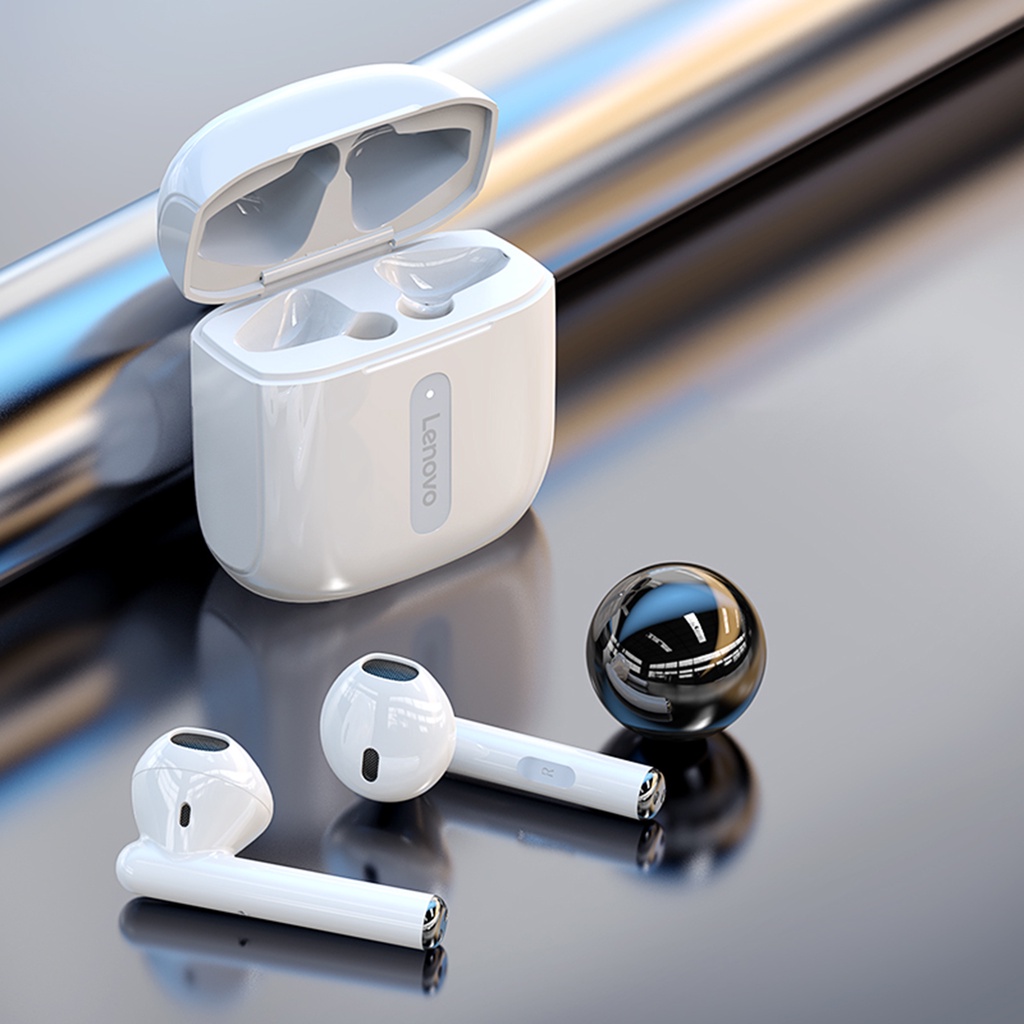 Set 2 Tai Nghe Nhét Tai Lenovo Xt83 Không Dây Tws Bluetooth 5.0 Âm Thanh Stereo Điều Khiển Cảm Ứng