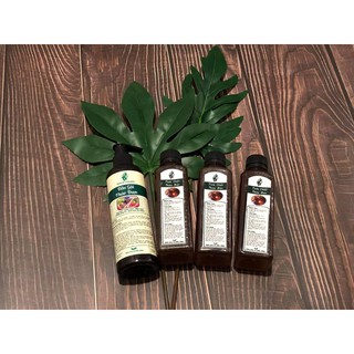 Combo Dầu gội thảo dược và tinh dầu gội thảo mộc