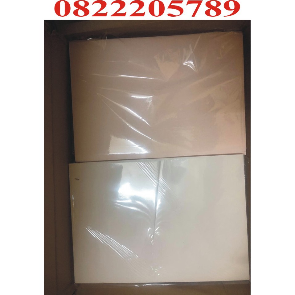 Giấy in chuyển nhiệt Hàn quốc khổ A4 đế hồng