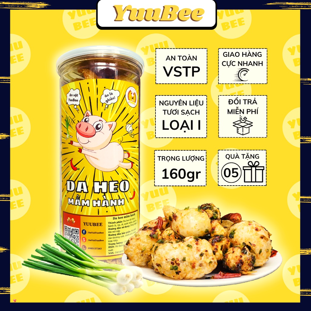 Combo 10 hũ đồ ăn vặt đặt biệt siêu ngon YUUBEE - Đồ ăn vặt đóng hộp giá rẻ - Ăn vặt YuuBee