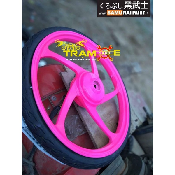 SƠN SAMURAI COMBO SƠN MÀU HỒNG HUỲNH QUANG GỒM 4 CHAI, hàng xịn giá tốt, hàng xịn giá tốt