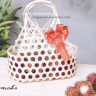 Giỏ  Đan Tre Đựng Đồ, Decor  Chụp Hình G6.1