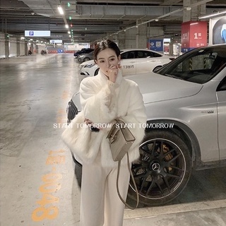 𝐎𝐑𝐃𝐄𝐑. Áo Khoác Lông Thỏ Tiểu Thư  (ẢNH THẬT Ở CUỐI)