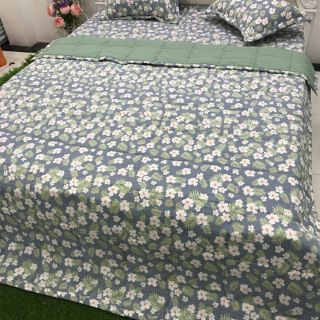Trọn bộ ga gối đũi hè mới mát lạnh