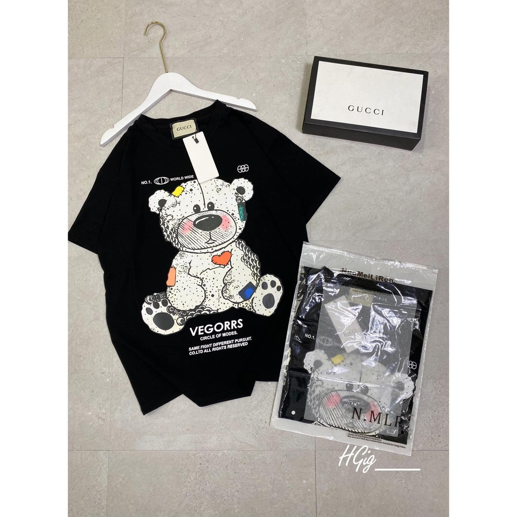 [HÌNH THẬT TỰ CHỤP] - Áo thun tay ngắn Be Yourself unisex size M L XL - GẤU VEGORS