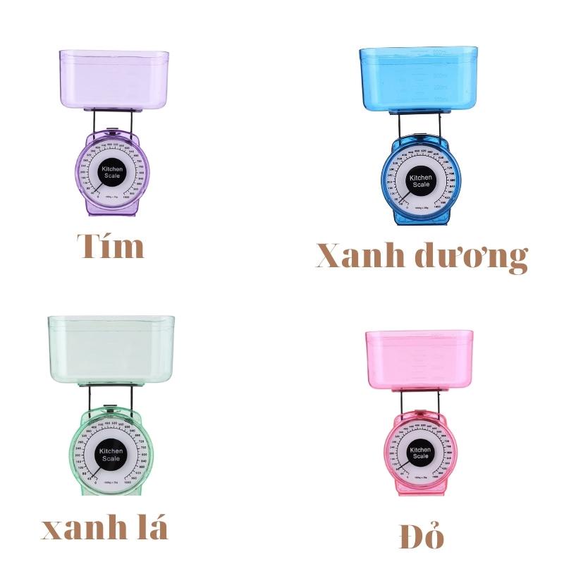 Cân nhà bếp mini cân đo nguyên liệu làm bánh thực phẩm có vạch chia trọng lượng 1kg Kitchen Scale MiibooShi D2.078.DO