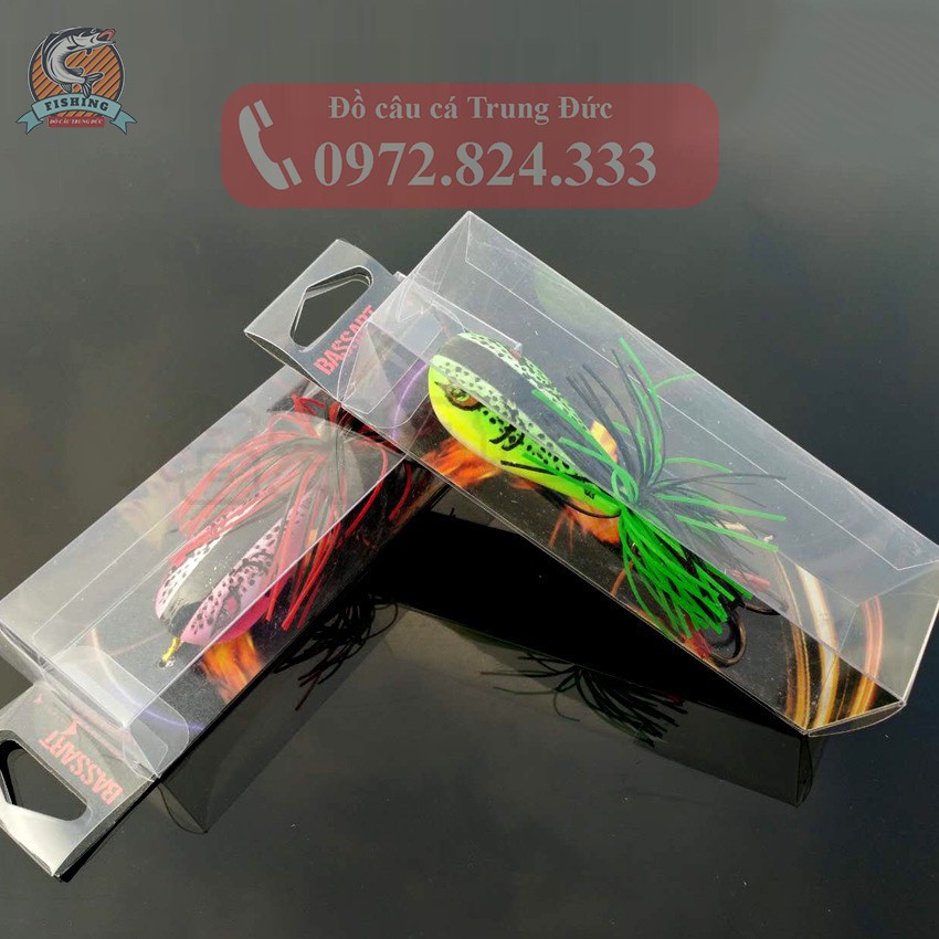 Mồi giả câu lure cá lóc, Nhái hơi Thunder Frog Snake head( đầu rắn) 9g siêu nhậy