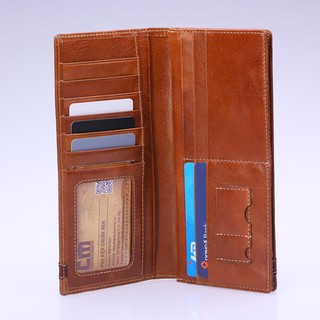 Bóp ví cầm tay da bò vct003nd