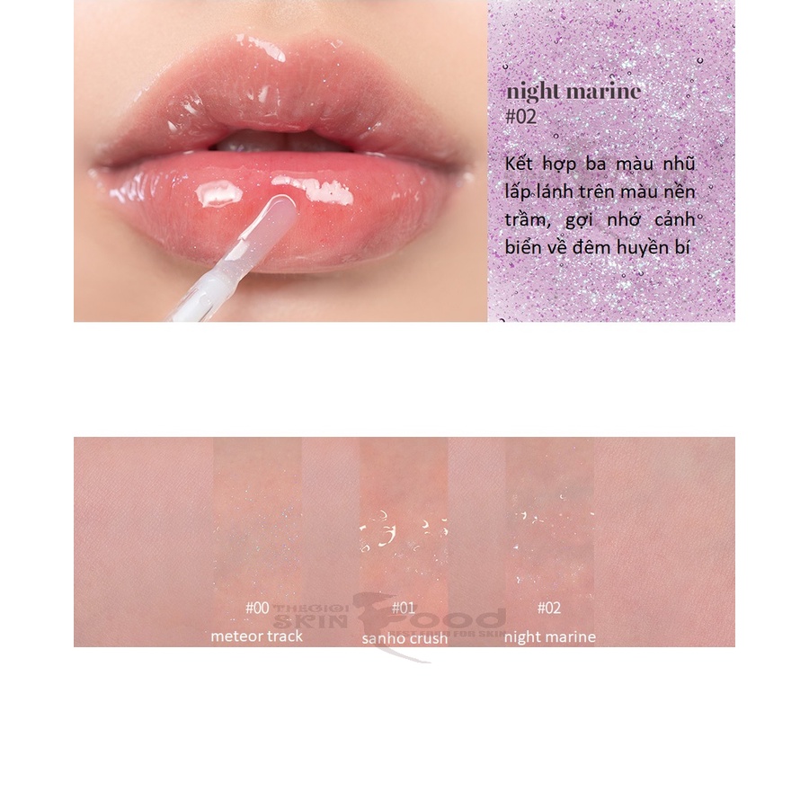 [Xukashop] Son Tint Bóng Romand Glasting Water Gloss siêu lì lâu trôi 4.5 ml