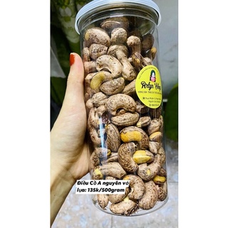 Hạt Điều Rang Muối Daklak nguyên lụa, Hạt dinh dưỡng chất lượng Thơm Ngon Giòn Bùi Bổ Dưỡng từ nông sản Arlyn