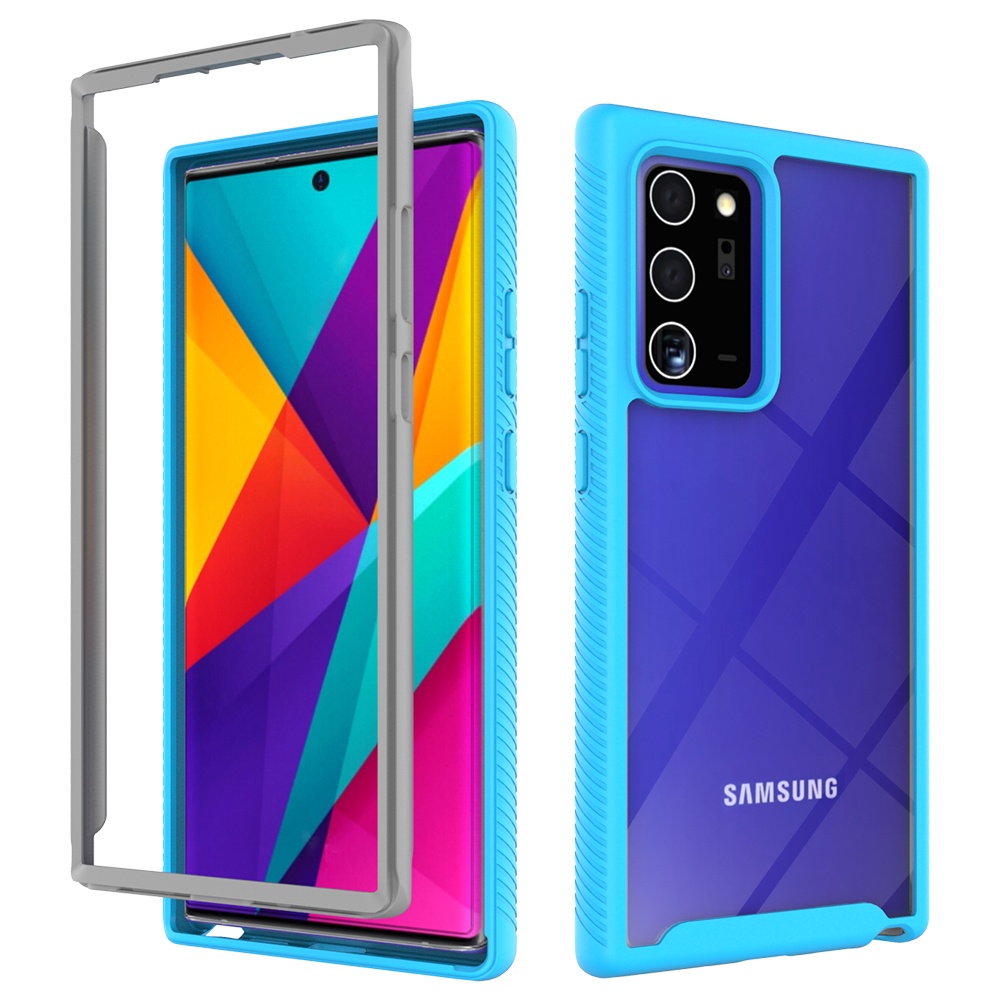 Ốp Điện Thoại 2 Trong 1 Chống Sốc Bảo Vệ 360 Độ Cho Samsung Galaxy S10 Lite Note 20 Ultra 10 Plus 10 Lite 2020