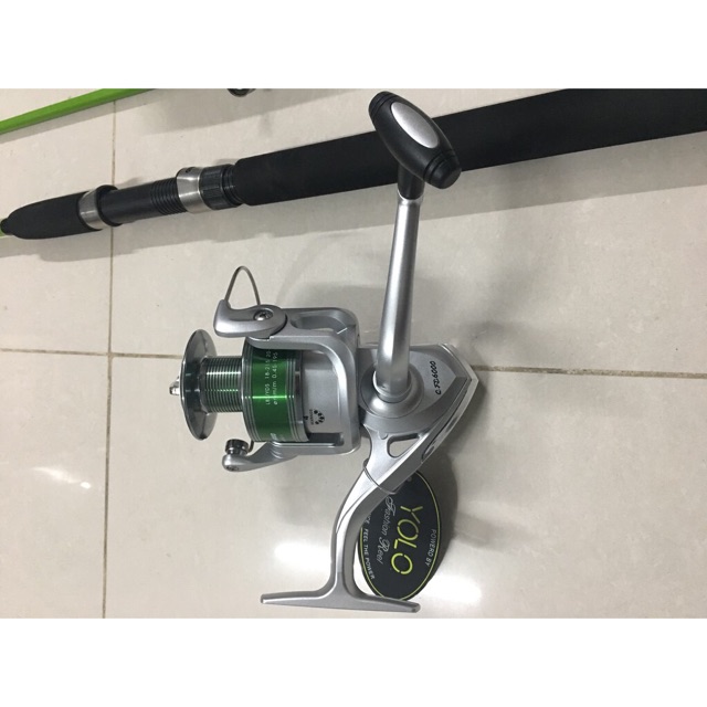 Combo cần lure đặc và máy 6000