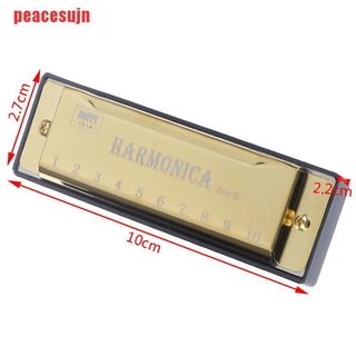 1 Kèn Harmonica 10 Lỗ Dành Cho Người Mới Bắt Đầu
