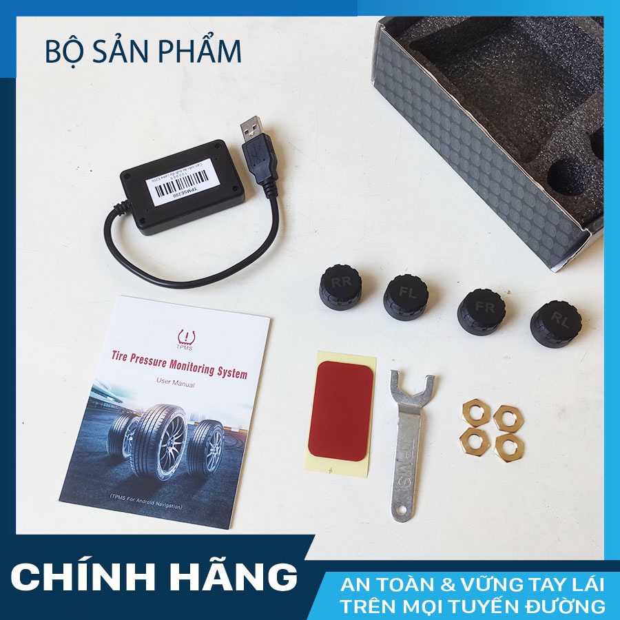 Cảm biến áp suất lốp ô tô Laika E350 cho màn hình Android