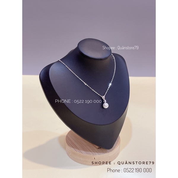 Cổ treo dây chuyền gỗ da cao cấp