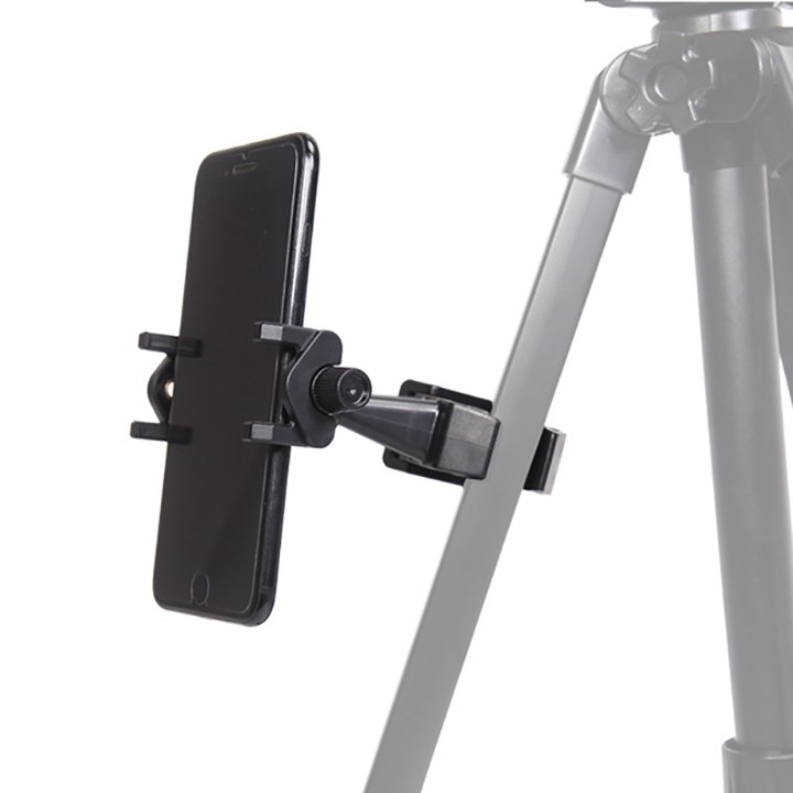 KẸP ĐIỆN THOẠI LÊN THÂN TRIPOD LIVESTREAM NHIỀU MÁY