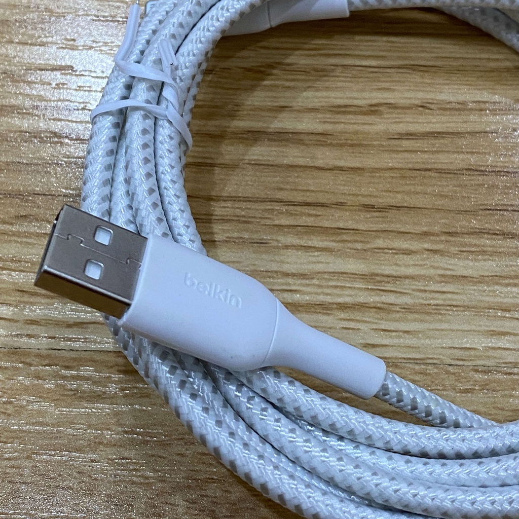 Cáp dù Belkin Boost Charge CAA002 USB-A to L - NOBOX Chính hãng - Bảo hành 06 tháng