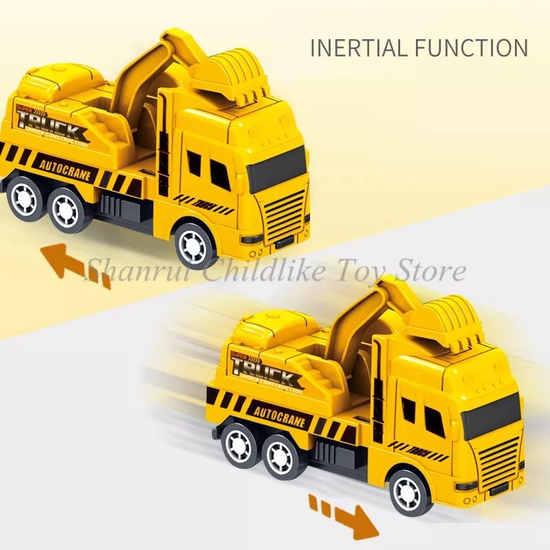 Đồ Chơi Hợp 6 Món Ôtô Máy Bay Chạy Cót Dây Thiều Cho Bé Vui Nhộn