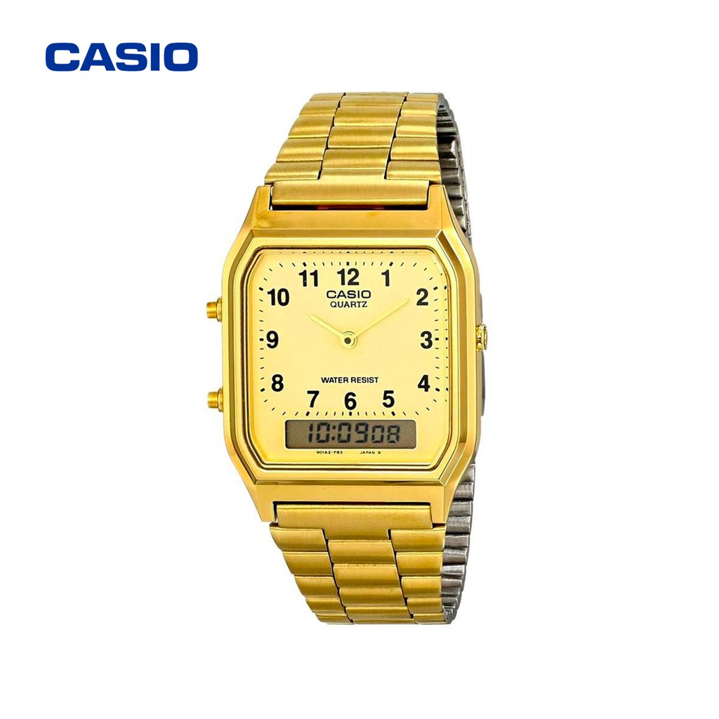 Đồng hồ nam casio AQ-230GA-9BHDF chính hãng - Bảo hành 1 năm, Thay pin miễn phí trọn đời