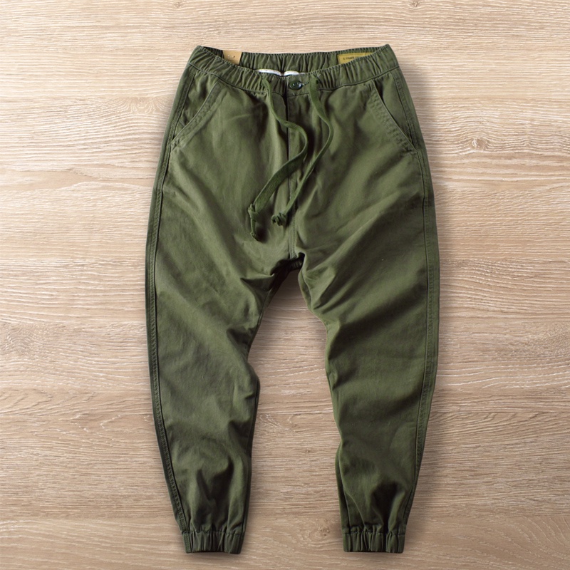 Quần túi hộp dáng rộng chất lượng cao thời trang Nhật Bản size lớn M-3XL tùy chọn màu sắc