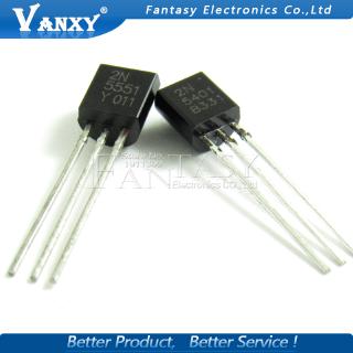 Set 100 linh kiện bán dẫn 2n5551 2n5401 5551 5401 To-92 chất lượng cao