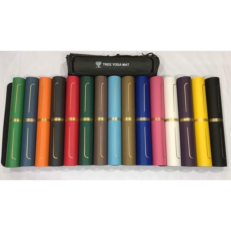 Thảm tập YOGA cao cấp chống trượt định tuyến chuẩn Tree yoga mat