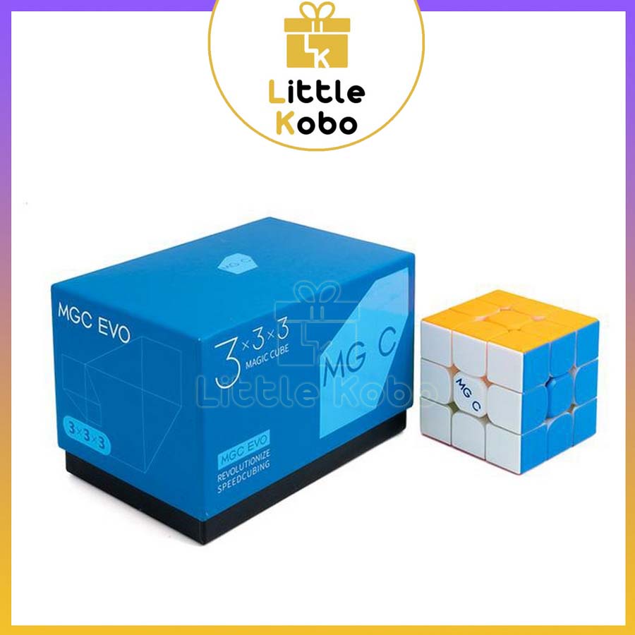 Rubik YJ MGC EVO 3x3 Magnetic YongJun Nam Châm Stickerless Rubic 3 Tầng Cao Cấp