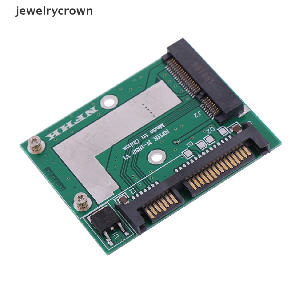 [jewelrycrown] mSATA SSD to 2.5'' SATA 6.0gps adapter converter card module board mini pcie ssd Boutique | BigBuy360 - bigbuy360.vn