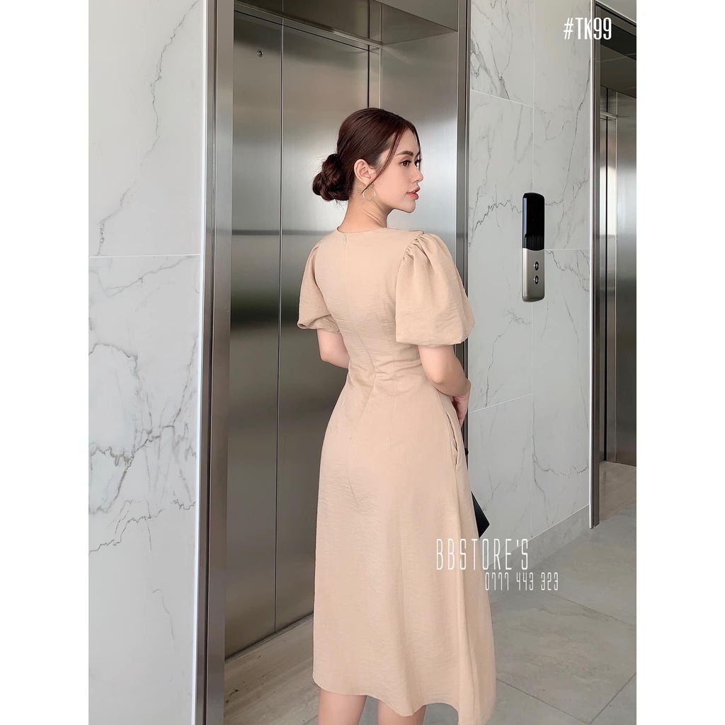 [BBSTORES] Đầm Xoè Tay Phồng - TK99 | BigBuy360 - bigbuy360.vn