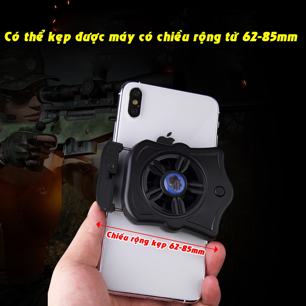 Quạt tản nhiệt gaming làm mát dành cho điện thoại - Model P9