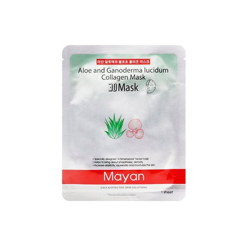 Mặt Nạ 3D Mayan Collagen Linh Chi và Lô Hội