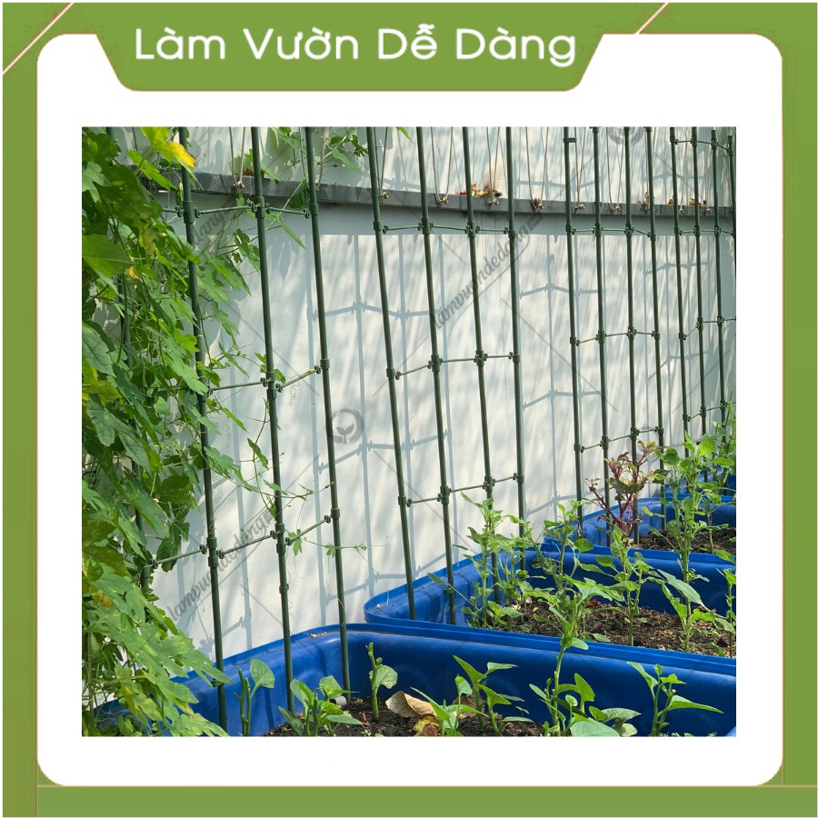 KHUNG ĐA NĂNG MỚI - Làm khung đỡ, giá đỡ cho cây hoa leo, hồng leo , giúp uốn gọn gàng cây trong khung.